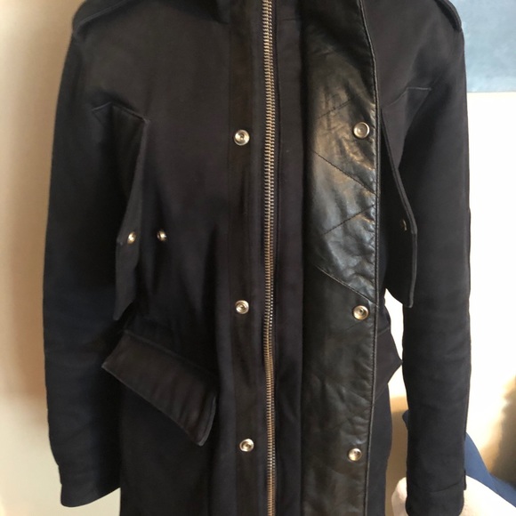 THE KOOPLES navy winter coat size xs - Picture 9 of 16